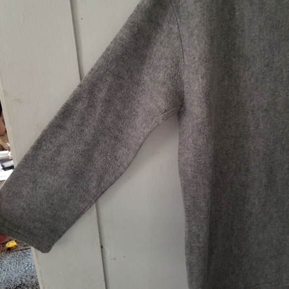 Oak + Fort Thick Grey Long Sleeve Mock Neck - Picture 4 of 7